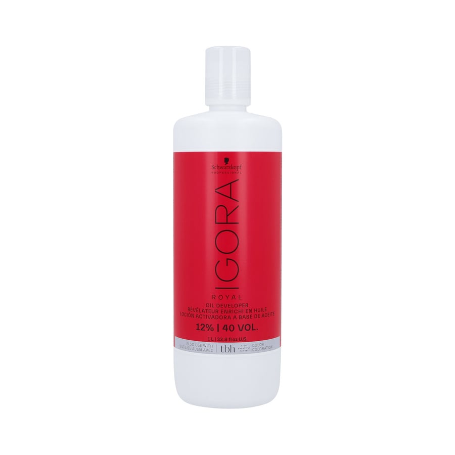 SCHWARZKOPF PROFESSIONAL IGORA OIL DEVELOPER OXIDANT 12% 1000ML 
SCHWARZKOPF PROFESSIONAL IGORA OIL DEVELOPER OXIDANT 12% 1000ML