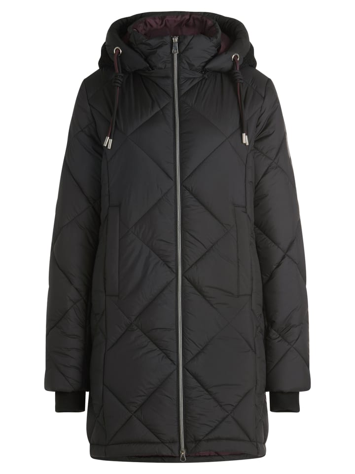 Стеганая куртка с плюшевой подкладкой черного цвета CARTOON
Стеганая куртка с плюшевой подкладкой черного цвета CARTOON