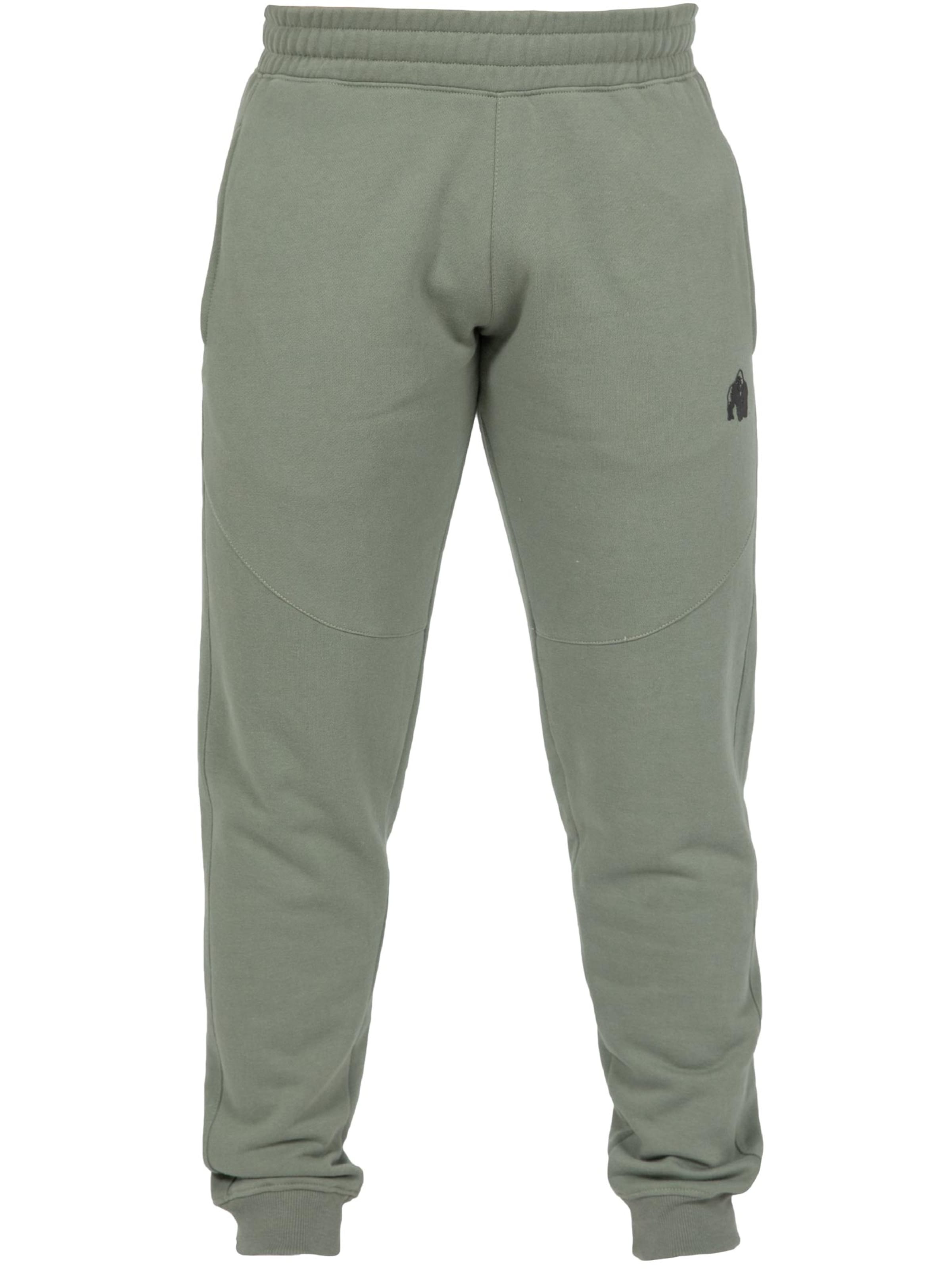 Gorilla Wear Штаны для тренировок 'Leon' свободного кроя в светло-зеленом цвете
Gorilla Wear Штаны для тренировок 'Leon' свободного кроя в светло-зеленом цвете