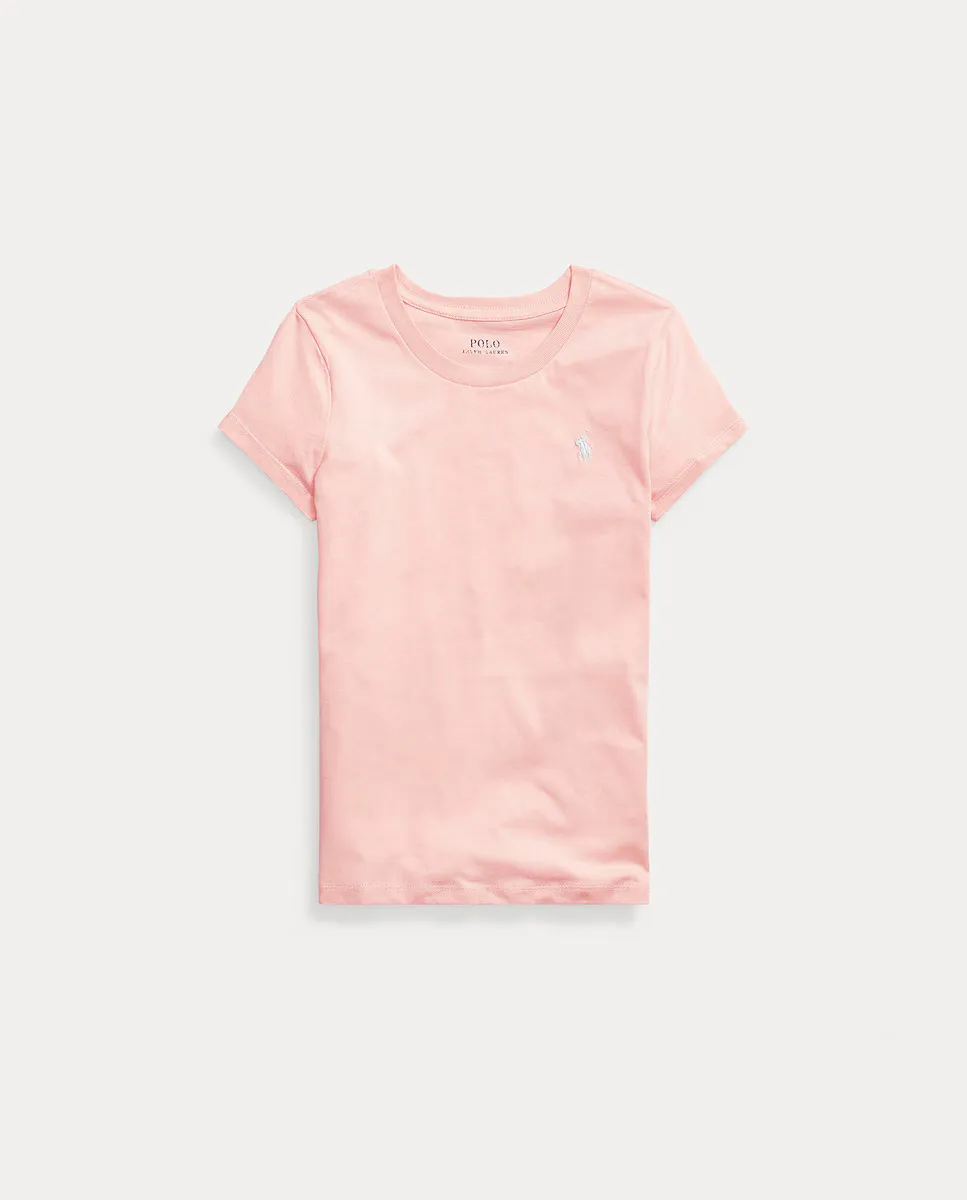Футболка для девочки из хлопка с короткими рукавами Polo Ralph Lauren, светло-розовый
Футболка для девочки из хлопка с короткими рукавами Polo Ralph Lauren, светло-розовый