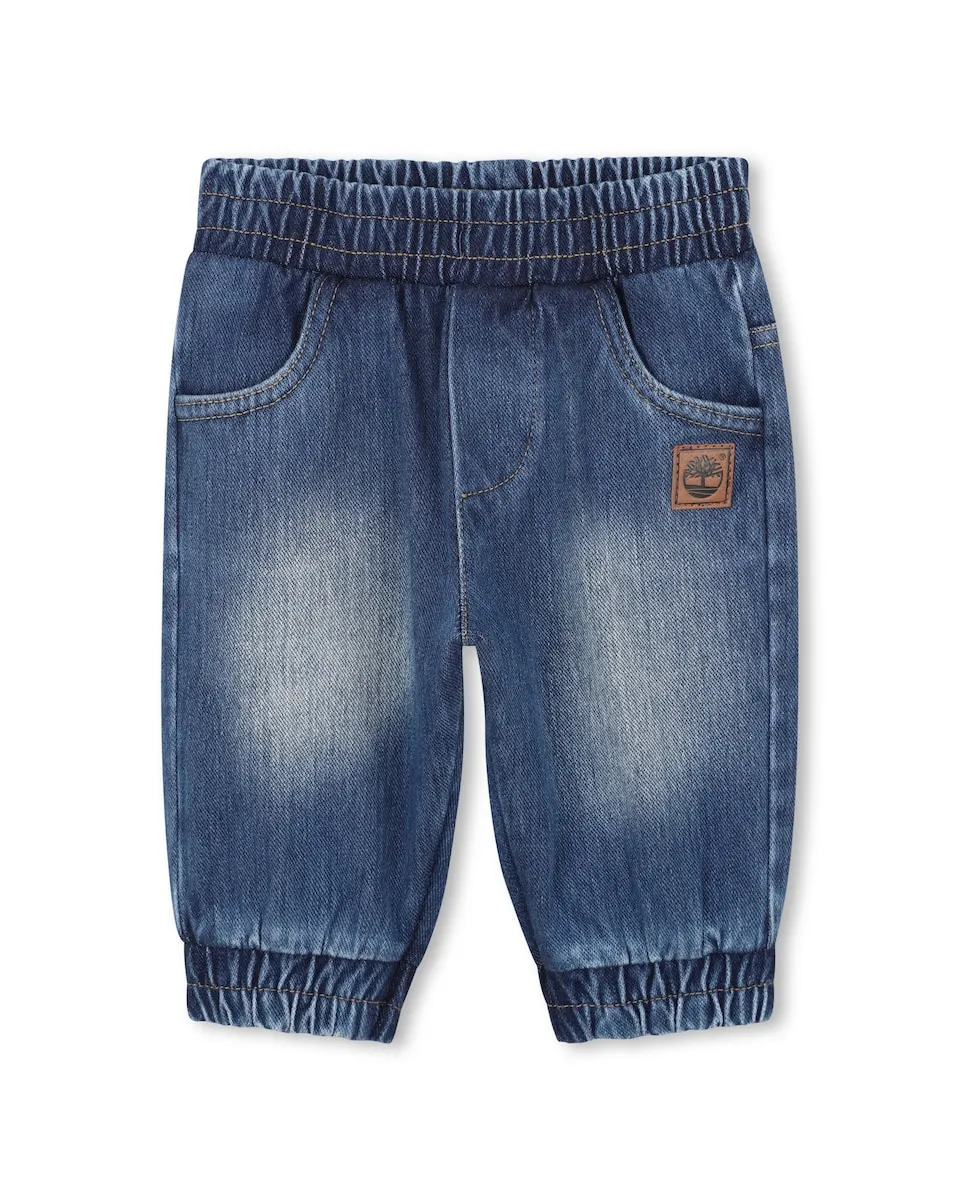 Детские джинсы для мальчика однотонного синего цвета Timberland
Детские джинсы для мальчика однотонного синего цвета Timberland