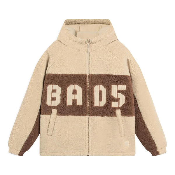 Куртка badfive logo флисовая куртка на молнии Li-Ning, коричневый 
Куртка badfive logo флисовая куртка на молнии Li-Ning, коричневый