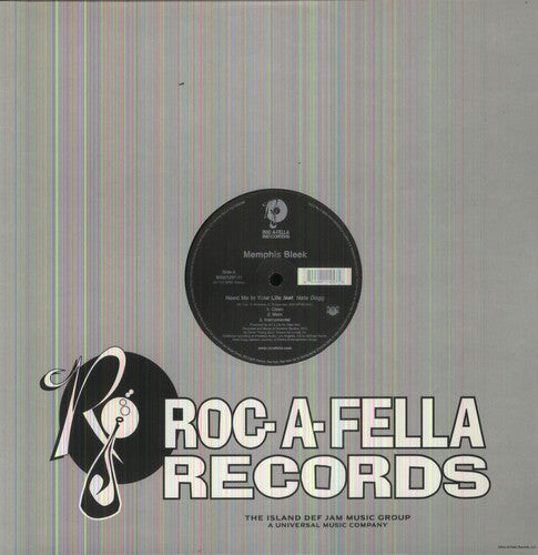 Сингл 12" Bleek, Memphis: Need Me in Your Life
Сингл 12" Bleek, Memphis: Need Me in Your Life