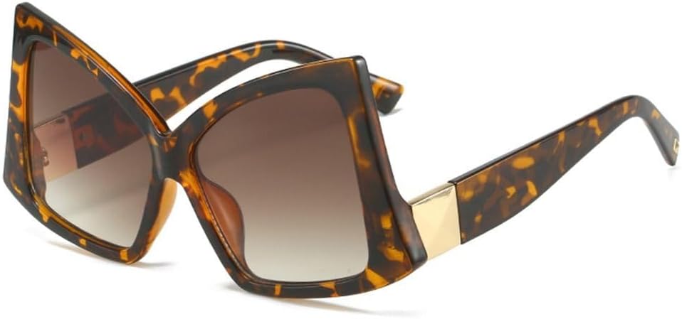 Уникальные большие солнцезащитные очки в стиле панк с бабочками для женщин и мужчин. Модные солнцезащитные очки с градиентным переходом цвета, защитные очки от УФ-излучения UV400 для спорта WNCKSQ, Leopard
Уникальные большие солнцезащитные очки в стиле панк с бабочками для женщин и мужчин. Модные солнцезащитные очки с градиентным переходом цвета, защитные очки от УФ-излучения UV400 для спорта WNCKSQ, Leopard