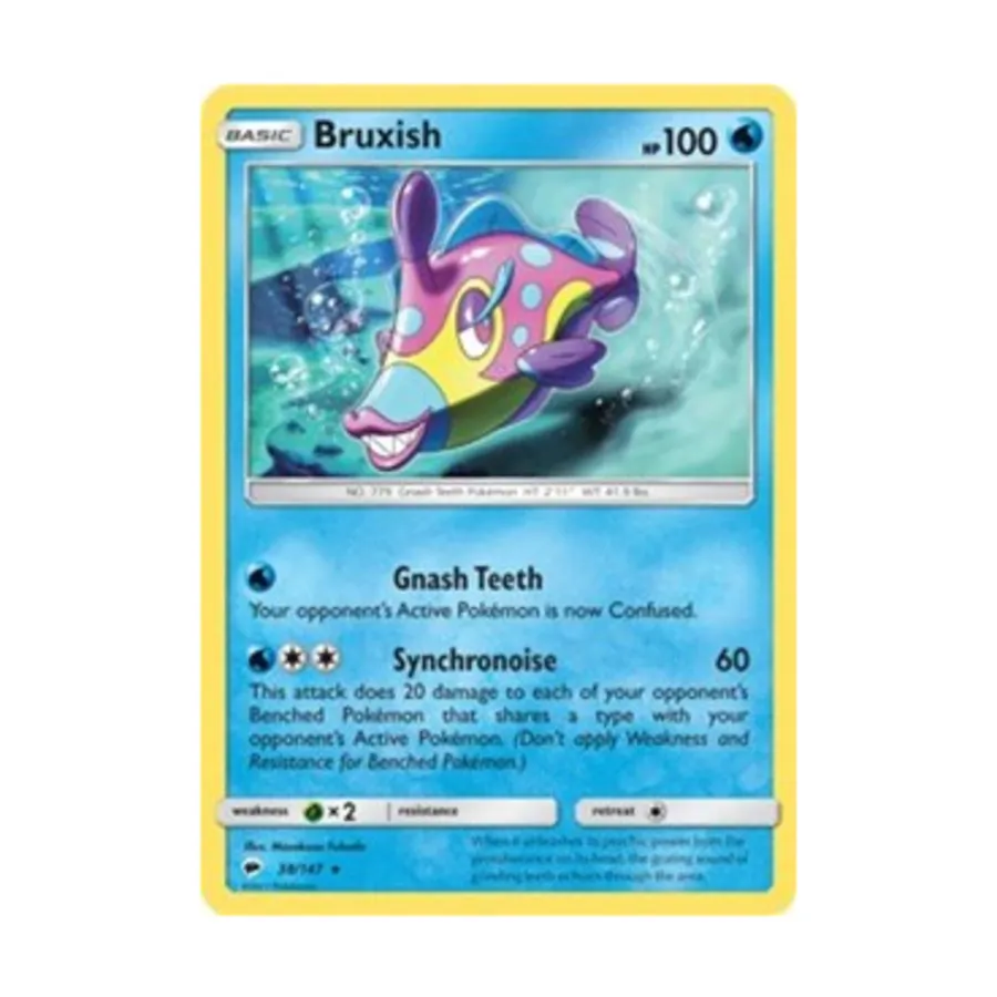 CCG Бруксиш (R) #38 (обратная голограмма), Pokemon - Sun & Moon - Burning Shadows - Singles
CCG Бруксиш (R) #38 (обратная голограмма), Pokemon - Sun & Moon - Burning Shadows - Singles