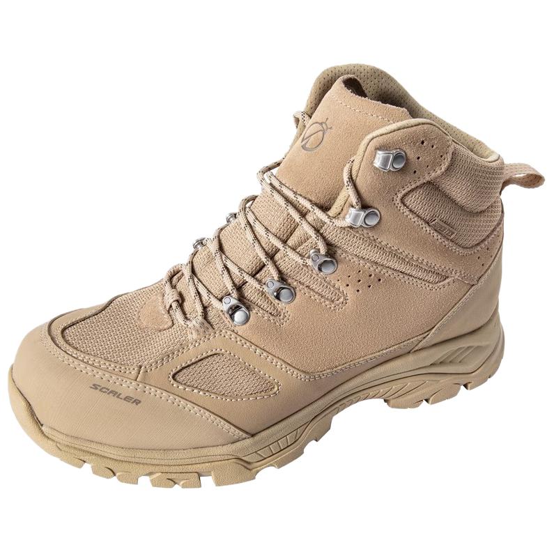 Антискользящие износостойкие полувысокие туристические ботинки Unisex SCALER, Desert 
Антискользящие износостойкие полувысокие туристические ботинки Unisex SCALER, Desert