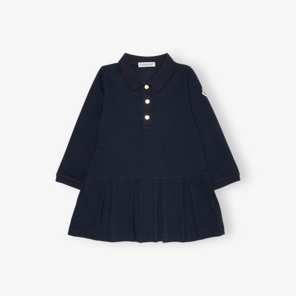 Платье Moncler с длинными рукавами из хлопкового пике плиссированное 3 месяца-3 года, синий
Платье Moncler с длинными рукавами из хлопкового пике плиссированное 3 месяца-3 года, синий