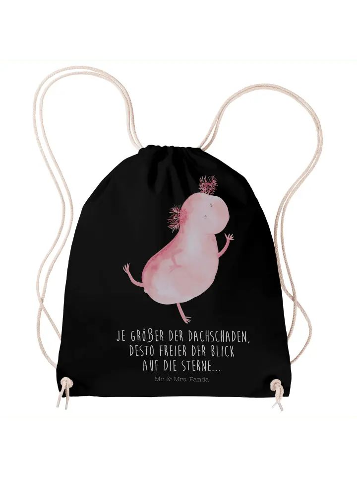 Спортивная сумка Mr & Mrs Panda Sportbeutel Axolotl Tanzen, черный
Спортивная сумка Mr & Mrs Panda Sportbeutel Axolotl Tanzen, черный