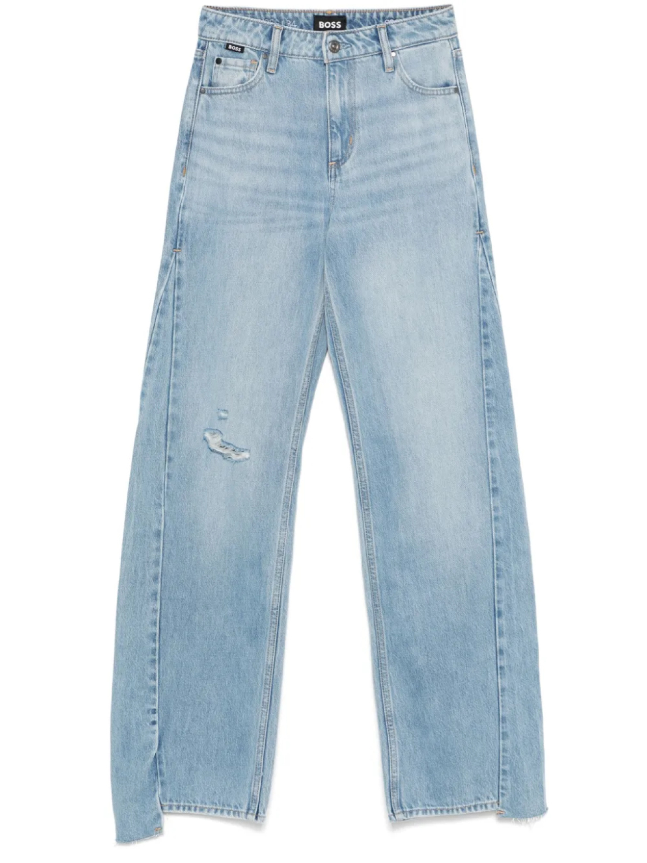Широкие джинсы BOSS, синий
Широкие джинсы BOSS, синий