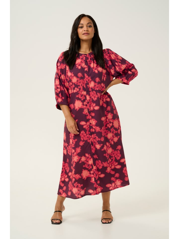 KAFFE curve Платье KCmaddi, стандартный крой, красновато-коричневый с графическим принтом
KAFFE curve Платье KCmaddi, стандартный крой, красновато-коричневый с графическим принтом