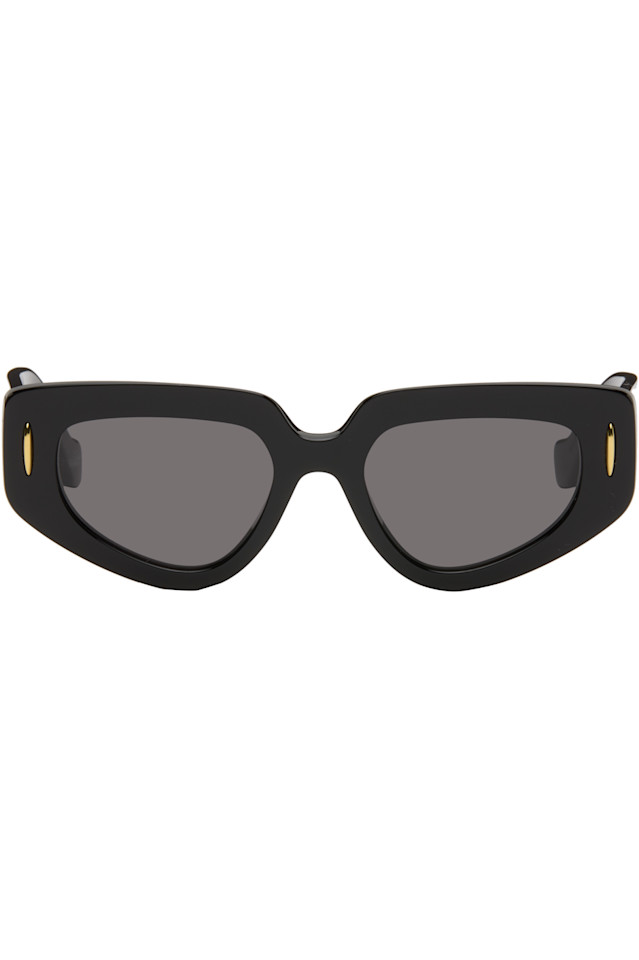 Маленькие солнцезащитные очки с экраном в виде бабочки Loewe, черный
Маленькие солнцезащитные очки с экраном в виде бабочки Loewe, черный