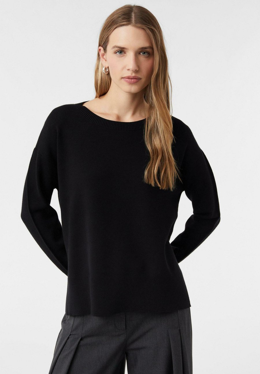 Джемпер comma Jumper, Schwarz/Black
Джемпер comma Jumper, Schwarz/Black