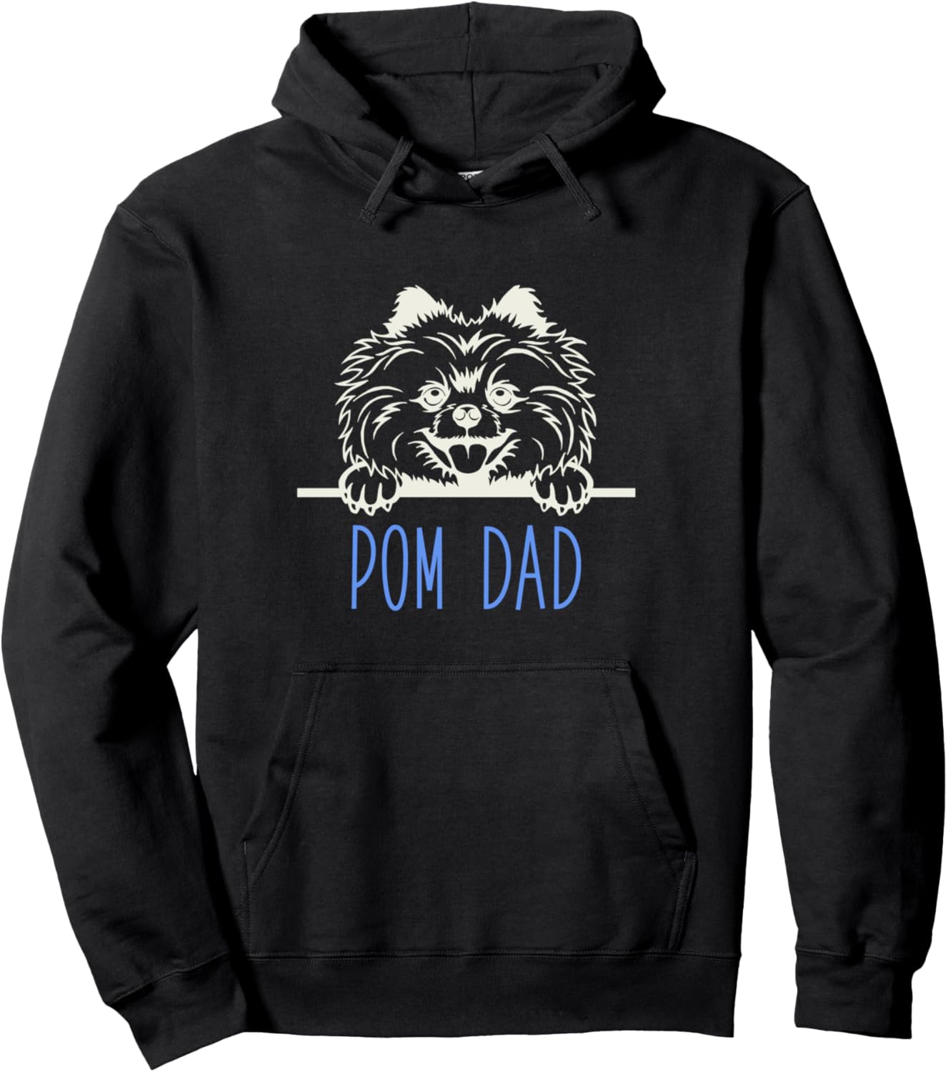 Померанский шпиц и Помпапа. Толстовка Pom Dad Merch, черный
Померанский шпиц и Помпапа. Толстовка Pom Dad Merch, черный