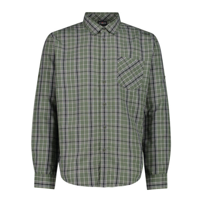 Рубашка в клетку с длинными рукавами от CMP
Рубашка в клетку с длинными рукавами от CMP