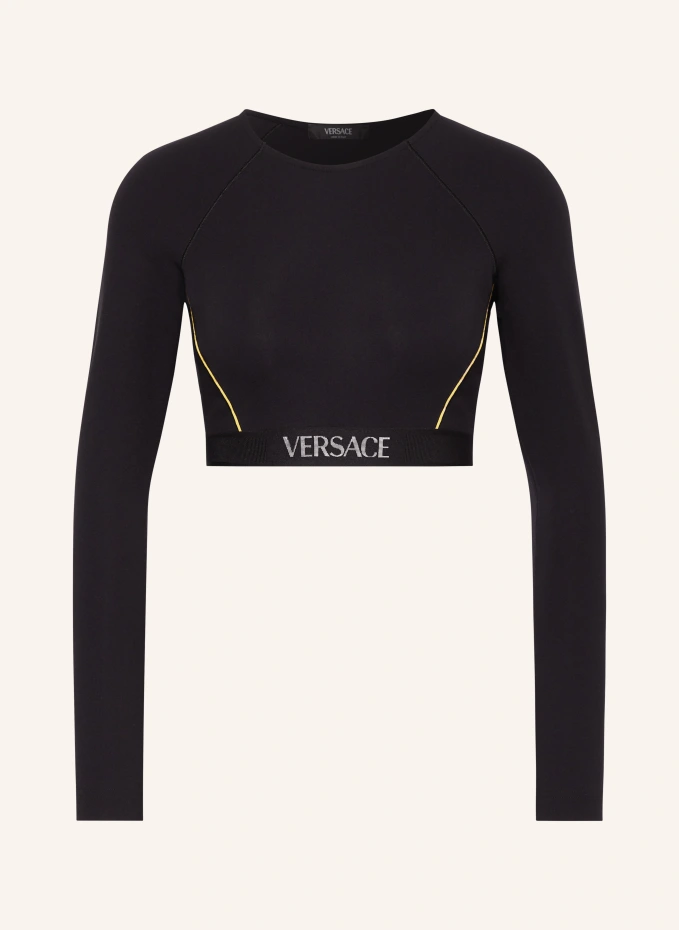 Укороченный топ Versace, черный
Укороченный топ Versace, черный