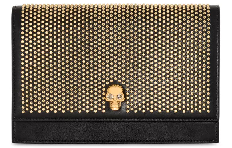 Alexander McQueen Кожаная сумка через плечо для женщин черная
Alexander McQueen Кожаная сумка через плечо для женщин черная