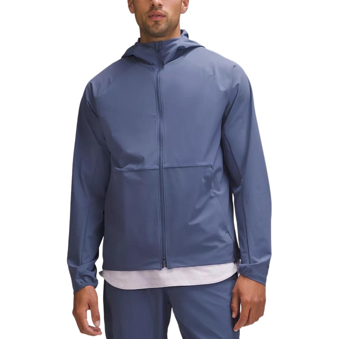 Lululemon Куртка спортивная худи с длинным рукавом, Shade Blue 
Lululemon Куртка спортивная худи с длинным рукавом, Shade Blue