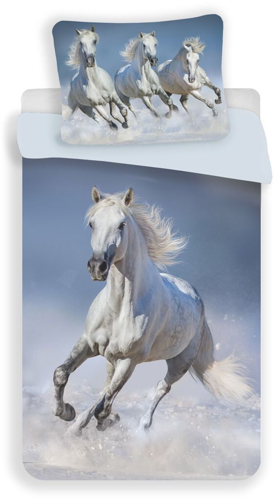 Детское постельное белье Horses White Хлопок - Комплект 135|140x200 Jerry Fabrics
Детское постельное белье Horses White Хлопок - Комплект 135|140x200 Jerry Fabrics