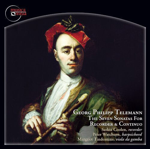 CD диск Telemann / Coolen / Tindemans / Watchorn: Seven Sonatas for Solo Recorder & Continuo 
CD диск Telemann / Coolen / Tindemans / Watchorn: Seven Sonatas for Solo Recorder & Continuo