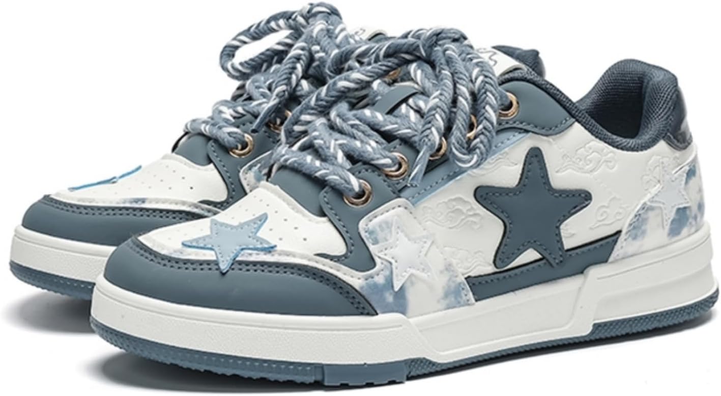 Обувь Star Shoes, милые кроссовки в стиле Y2k, массивные повседневные прогулочные туфли, унисекс, для пар, для девушек, противоскользящие, удобные, для путешествий, отдыха на природе, спорта, школы. Размеры 5.5-9.5 Generic, синий
Обувь Star Shoes, милые кроссовки в стиле Y2k, массивные повседневные прогулочные туфли, унисекс, для пар, для девушек, противоскользящие, удобные, для путешествий, отдыха на природе, спорта, школы. Размеры 5.5-9.5 Generic, синий