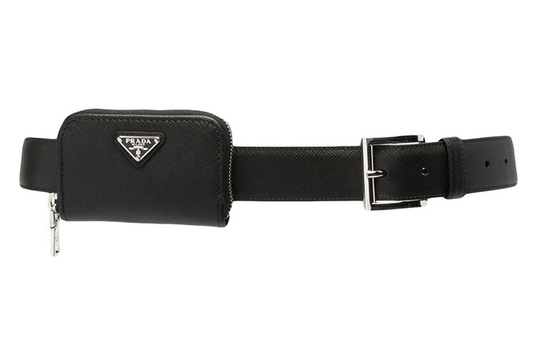 Ремень Prada с сумочкой, черный
Ремень Prada с сумочкой, черный