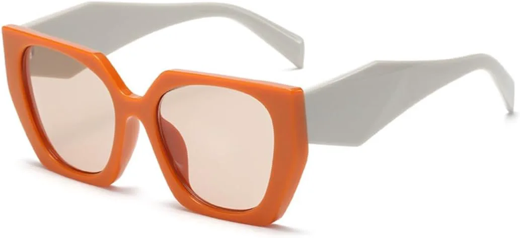 Солнцезащитные очки для мужчин и женщин - защита UV400 - увеличенные линзы конфетных цветов для занятий спортом на открытом воздухе и вождения DSVIGF, Orange Beige
Солнцезащитные очки для мужчин и женщин - защита UV400 - увеличенные линзы конфетных цветов для занятий спортом на открытом воздухе и вождения DSVIGF, Orange Beige