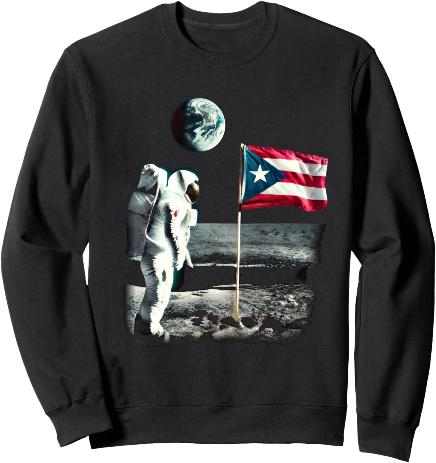 Толстовка с изображением пуэрториканского флага, астронавта, высадившегося на Луну Puerto Rican Flag Astronaut Moon Journey, черный
Толстовка с изображением пуэрториканского флага, астронавта, высадившегося на Луну Puerto Rican Flag Astronaut Moon Journey, черный