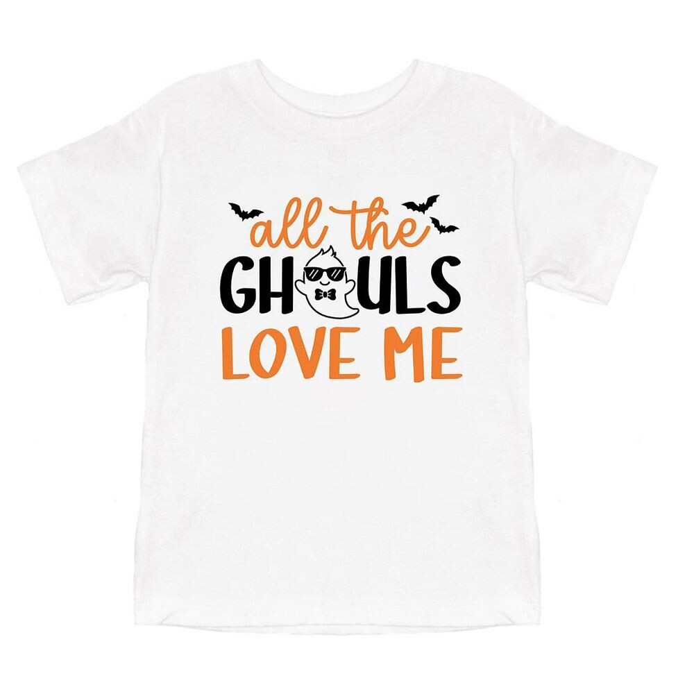 Футболка с короткими рукавами и рисунком All The Ghouls Love Me Bats для малышей The Juniper Shop, белый
Футболка с короткими рукавами и рисунком All The Ghouls Love Me Bats для малышей The Juniper Shop, белый