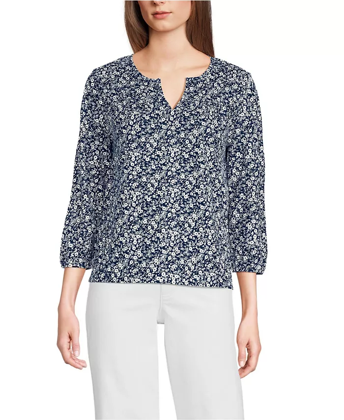 Женский топ Slub Lands' End, синий
Женский топ Slub Lands' End, синий