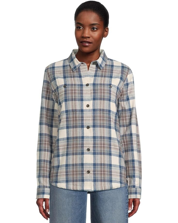 Рубашка L.L.Bean Scotch Plaid Sherpa Lined Shirt, цвет Indigo Tartan
Рубашка L.L.Bean Scotch Plaid Sherpa Lined Shirt, цвет Indigo Tartan