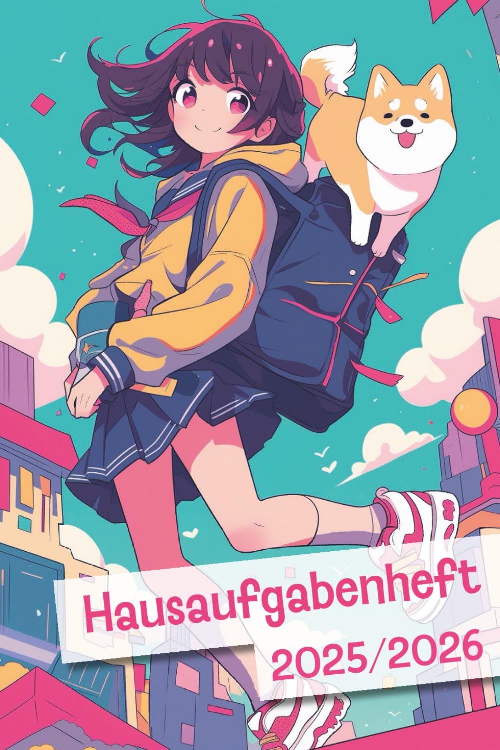 Hausaufgabenheft 2025/2026: Manga, Anime & Japan Fans | Schülerkalender von August 2025 bis Juli 2026 | Mit Manga Skizzen Seiten | Wochenplaner - 1 ... | ca. DIN A 5, 160Seiten (German Edition) (Independently published)
Hausaufgabenheft 2025/2026: Manga, Anime & Japan Fans | Schülerkalender von August 2025 bis Juli 2026 | Mit Manga Skizzen Seiten | Wochenplaner - 1 ... | ca. DIN A 5, 160Seiten (German Edition) (Independently published)