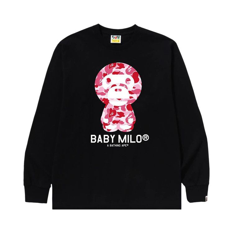 Футболка BAPE ABC Camo Baby Milo Long-Sleeve Tee, Black/Pink
Футболка BAPE ABC Camo Baby Milo Long-Sleeve Tee, Black/Pink