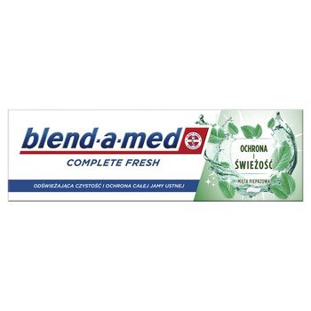 blend-a-med Complete fresh Зубная паста Защита и свежесть 75 мл
blend-a-med Complete fresh Зубная паста Защита и свежесть 75 мл