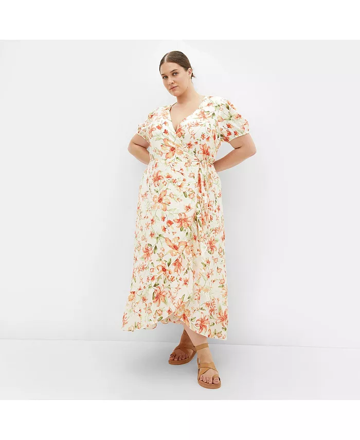 Платье Sarina с принтом больших размеров CITY CHIC, слоновая кость/кремовый
Платье Sarina с принтом больших размеров CITY CHIC, слоновая кость/кремовый