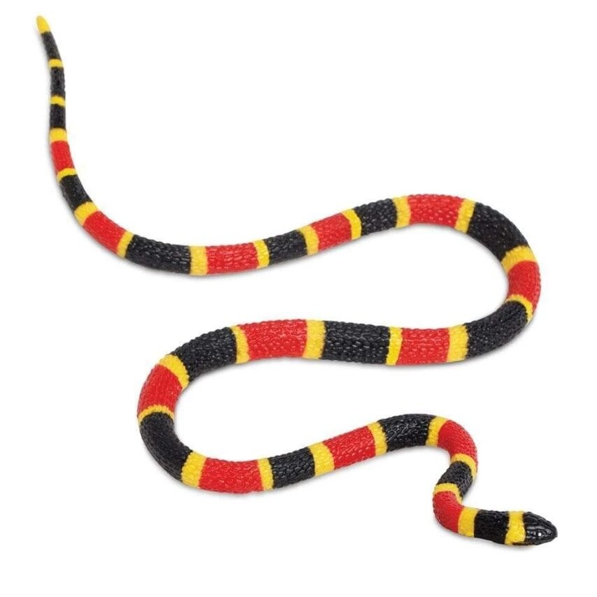 XL Safari Ltd 263329 молодая коралловая змея 27,5х15х1,5см
XL Safari Ltd 263329 молодая коралловая змея 27,5х15х1,5см