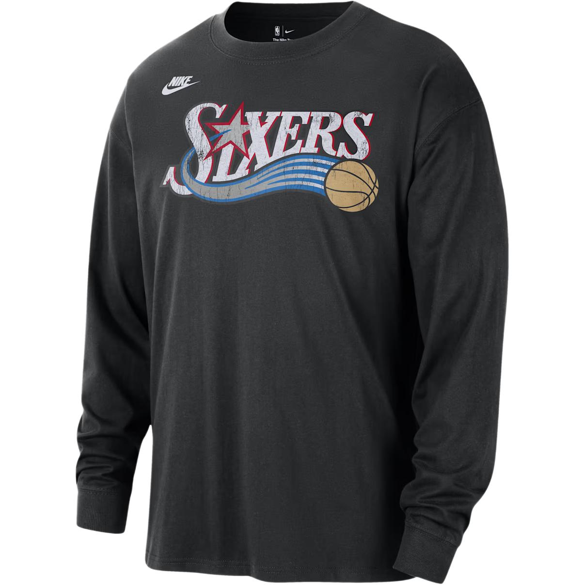 Мужская футболка с длинным рукавом Philadelphia 76ers Essentials Hardwood Classics NBA Nike, черный
Мужская футболка с длинным рукавом Philadelphia 76ers Essentials Hardwood Classics NBA Nike, черный