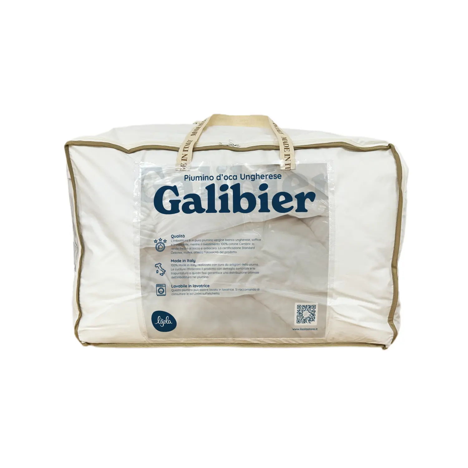 Среднее одеяло из венгерского гусиного пуха - Galibier Lisola, 250 x 220 (двуспальный удлиненный)
Среднее одеяло из венгерского гусиного пуха - Galibier Lisola, 250 x 220 (двуспальный удлиненный)