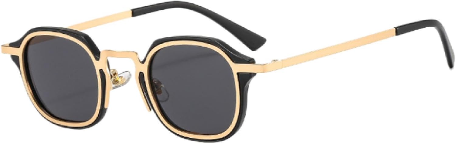 Солнцезащитные очки с защитой от УФ-излучения UV400 | Металлический панк | Женские | Линзы конфетных цветов для занятий спортом на открытом воздухе и вождения DSVIGF, Gold Black
Солнцезащитные очки с защитой от УФ-излучения UV400 | Металлический панк | Женские | Линзы конфетных цветов для занятий спортом на открытом воздухе и вождения DSVIGF, Gold Black