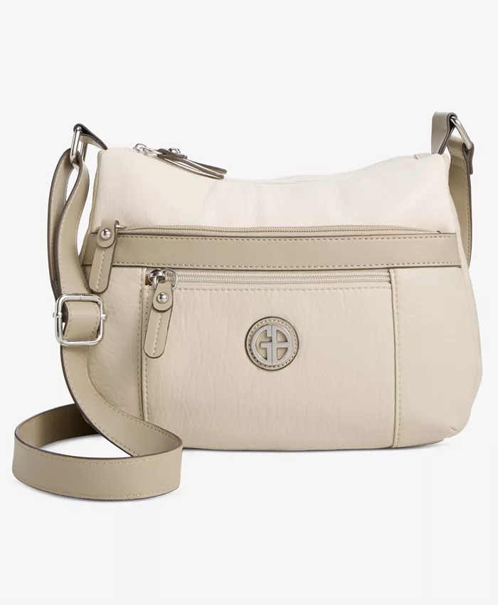 Сумка-хобо Colorblock Pebble Giani Bernini, коричневый/бежевый
Сумка-хобо Colorblock Pebble Giani Bernini, коричневый/бежевый