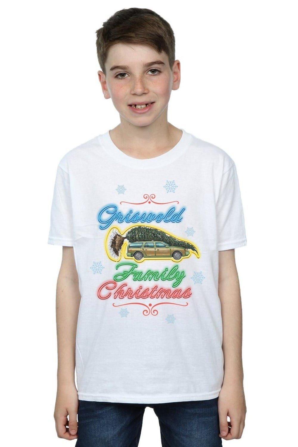 Рождественская футболка семьи Грисволд National Lampoon's Christmas Vacation, белый
Рождественская футболка семьи Грисволд National Lampoon's Christmas Vacation, белый