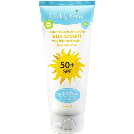 Childs Farm Kids and Baby Солнцезащитный крем SPF 50plus, водостойкий, UVA и UVB, очень высокая защита, 100 мл
Childs Farm Kids and Baby Солнцезащитный крем SPF 50plus, водостойкий, UVA и UVB, очень высокая защита, 100 мл