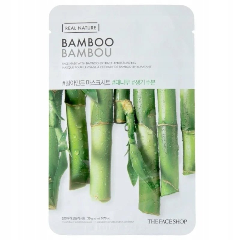 Увлажняющая, укрепляющая и успокаивающая маска для лица The Face Shop Bamboo 20 г Inna marka
Увлажняющая, укрепляющая и успокаивающая маска для лица The Face Shop Bamboo 20 г Inna marka