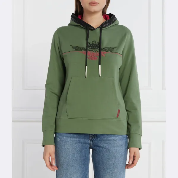 Толстовка обычного кроя Aeronautica Militare, зеленый
Толстовка обычного кроя Aeronautica Militare, зеленый