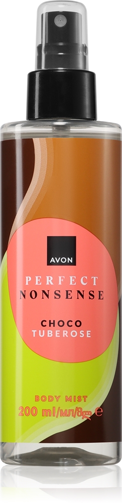 Спрей для тела с ароматом шоколада и туберозы Perfect Nonsense Avon, moterims 200 мл
Спрей для тела с ароматом шоколада и туберозы Perfect Nonsense Avon, moterims 200 мл