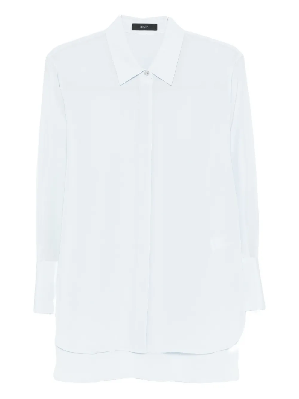 Шелковая блузка на пуговицах JOSEPH, синий
Шелковая блузка на пуговицах JOSEPH, синий