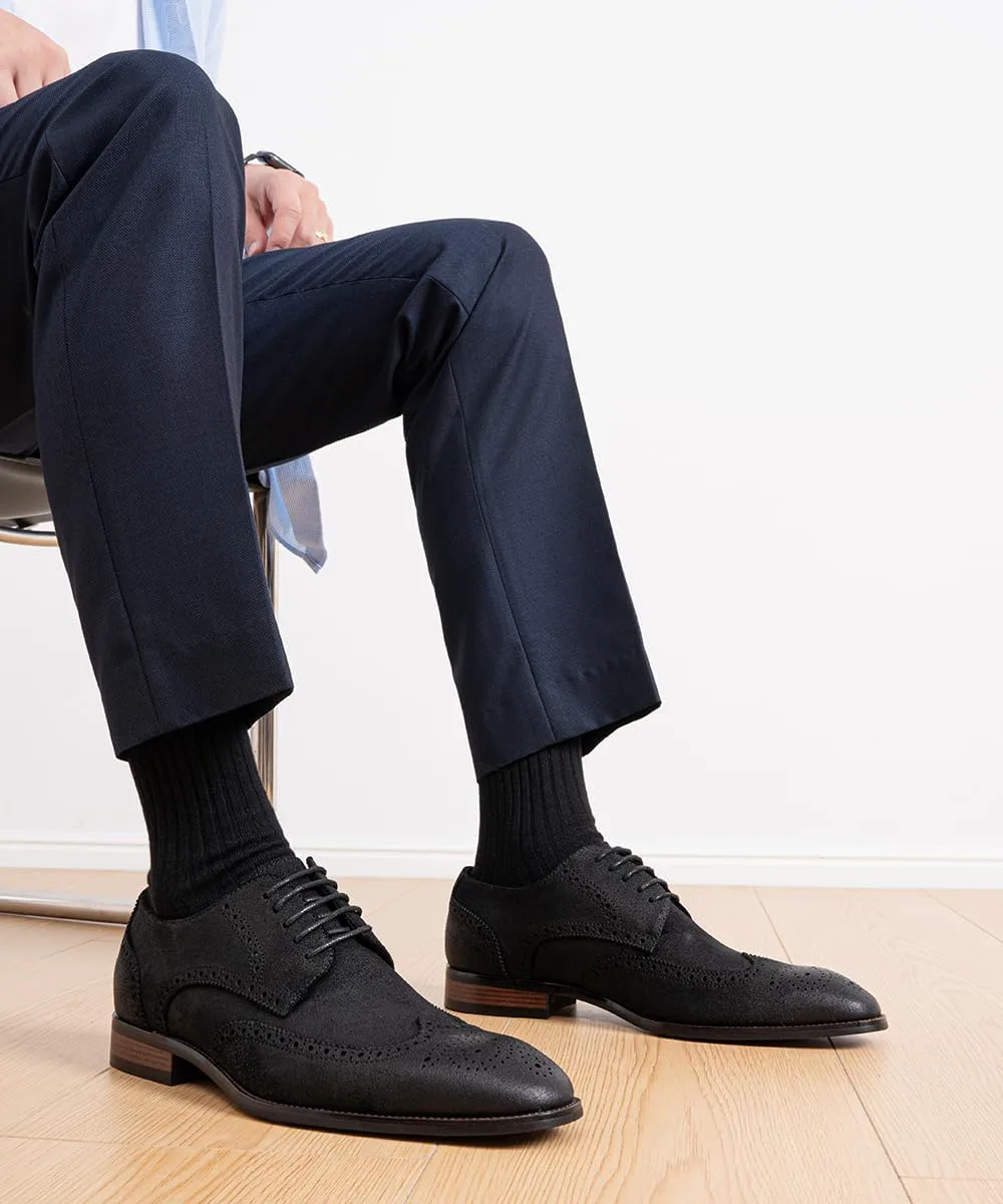 Мужские классические туфли Jousen из кожи с крыльями, формальные деловые оксфорды, броги, ретро дерби для мужчин, черный
Мужские классические туфли Jousen из кожи с крыльями, формальные деловые оксфорды, броги, ретро дерби для мужчин, черный