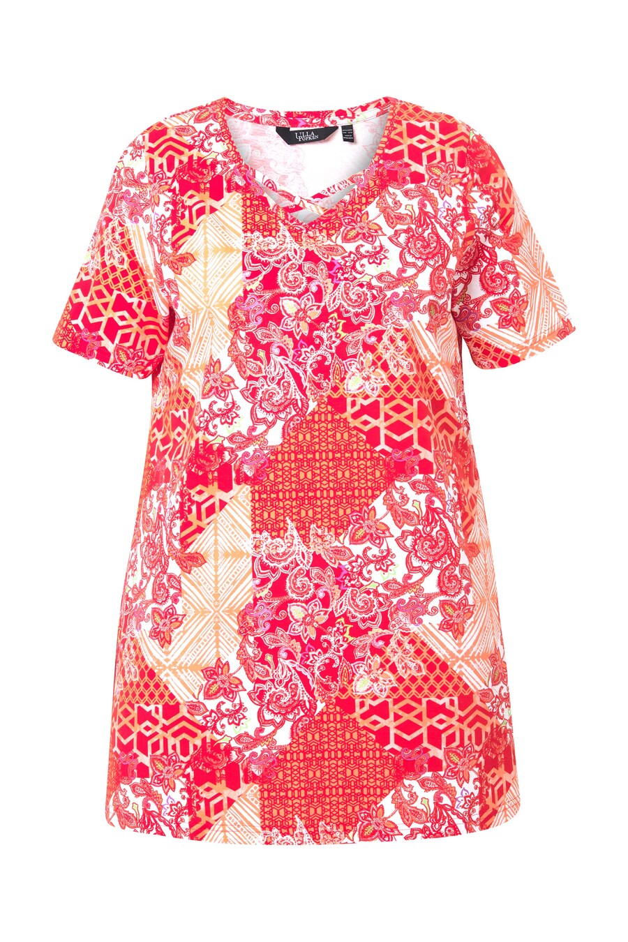 Рубашка Ulla Popken, коралл
Рубашка Ulla Popken, коралл