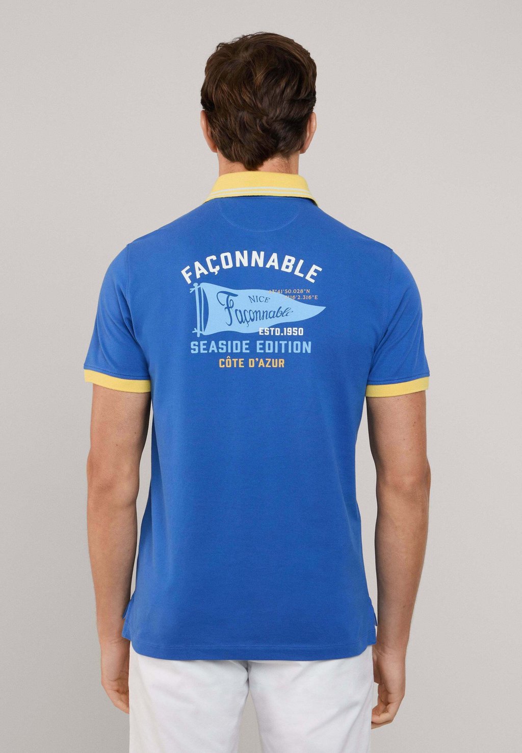 Рубашка поло Façonnable, синий 
Рубашка поло Façonnable, синий