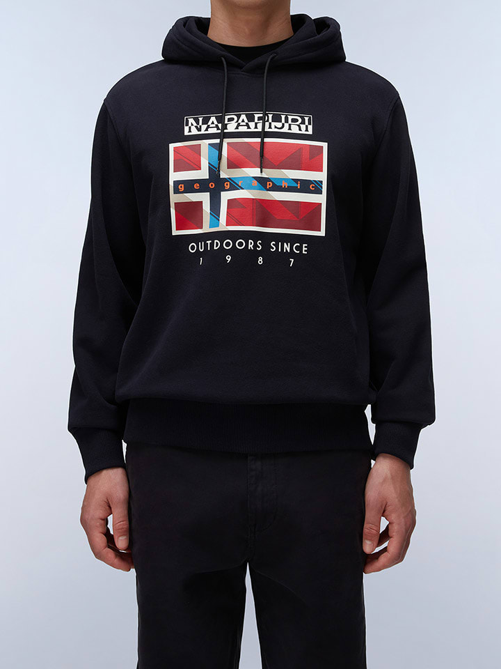 Толстовка с капюшоном Napapijri, черный
Толстовка с капюшоном Napapijri, черный