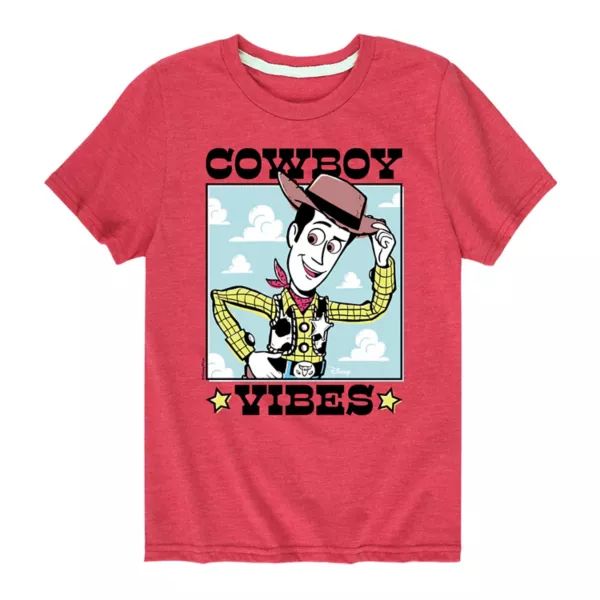 Футболка с графическим принтом в стиле ковбоя «История игрушек Вуди Бойз» для детей 8-20 лет Disney / Pixar, красный
Футболка с графическим принтом в стиле ковбоя «История игрушек Вуди Бойз» для детей 8-20 лет Disney / Pixar, красный